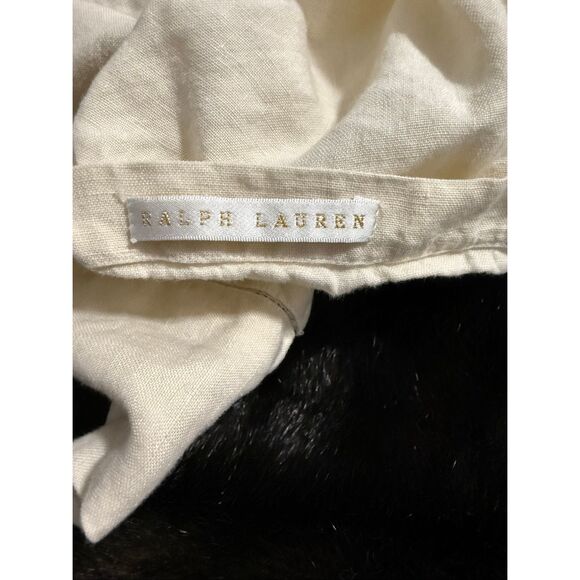 Ralph Lauren European Pillow Sham - Excellent Condition  but Wrinkled x 2 25x29 - Picture 2 of 6